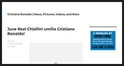 Desktop Screenshot of cristianoronaldo7.net
