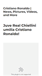 Mobile Screenshot of cristianoronaldo7.net